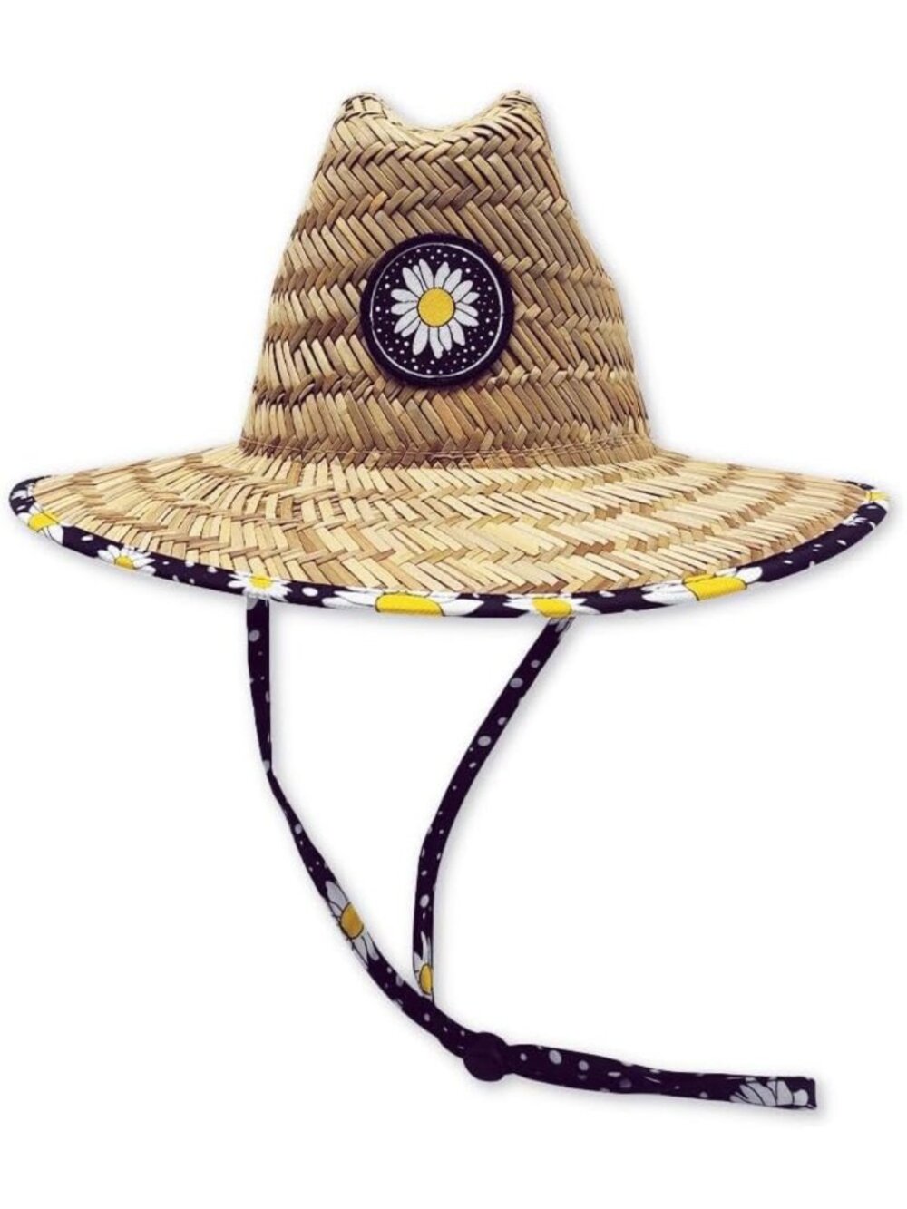 Lightweight Baby Sun Hat 6-24 Months | SPF 50+ Straw, Adjustable Chin Strap